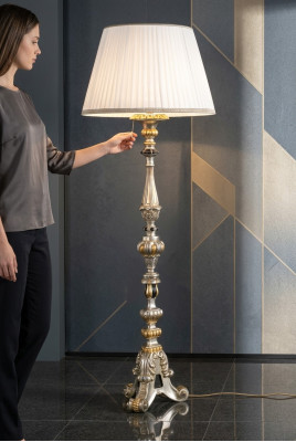 Klassesch Steiläuchte Luucht Steilampe Steelucht Luucht Ø65cm Luuchten Nei
