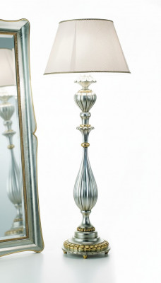 Designer XXL grouss Luucht Lampe Buedemlampe Steeluucht Lampe Luuchten Ø 65 * 140cm