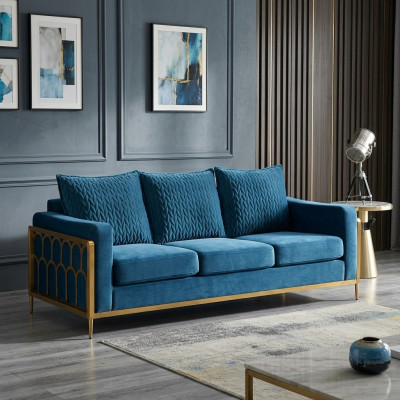 Däisitzer Canapé Polster Design Sofa Modern Sëtz Dekor Sofas Zëmmer Miwwelen