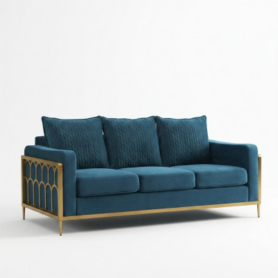 Däisitzer Canapé Polster Design Sofa Modern Sëtz Dekor Sofas Zëmmer Miwwelen