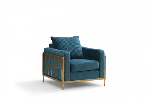 Sessel Club Lounge Designer Stull Lehn Polster Canapé 1 Sëtzer Fernsees Neien