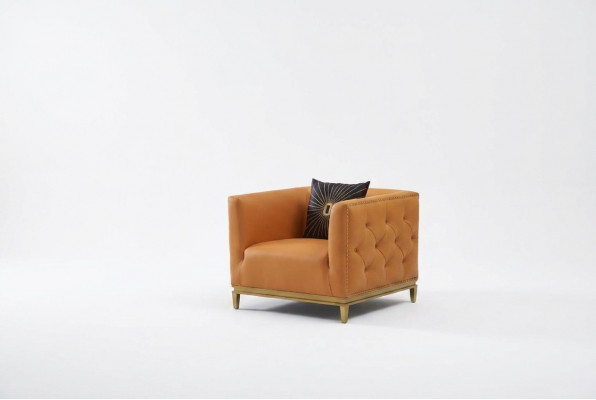 Sessel Design Canapé Sofa Sëtzer Lieder Lounge Deko Club Polster Luxus Oueren