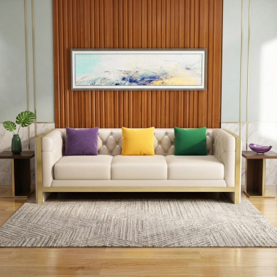 Canapé Design Canapéen Polster Canapéen Textil Relax Modern Drësëtzeger Nei