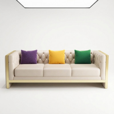Canapé Design Canapéen Polster Canapéen Textil Relax Modern Drësëtzeger Nei
