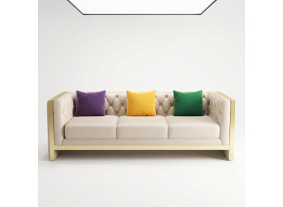 Canapé Design Canapéen Polster Canapéen Textil Relax Modern Drësëtzeger Nei