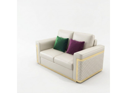 Canapé Couchage Polster 2-Plätzer Canapéen Couchen Sëtz Dekor Garnitur Design Club