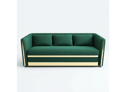 Dräi-Sëtzer Canapé Polster Design Sofa Sëtz 3er Sofas Zëmmer Miwwelen Modern