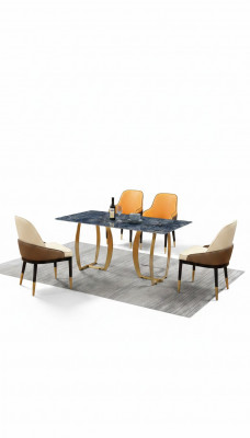 Iessdësch Dësch Grupp Iesszëmmer Dëscher Wunnzëmmer Holz Garnitur Design