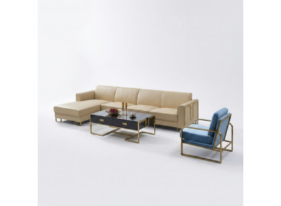 Design Polster Canapé Wunnlandschaft Eckcanapé Polster Sëtz Garnitur Canapé L-Form