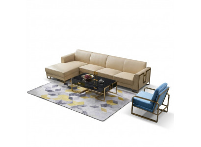 Wunnlandschaft L Form Ecksofa Canapé Design Polster Garnitur Canapé Eck