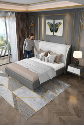 Luxus Schlofkummer Bett Nuetsdësch Kommode 3 Stéck Set Design Better