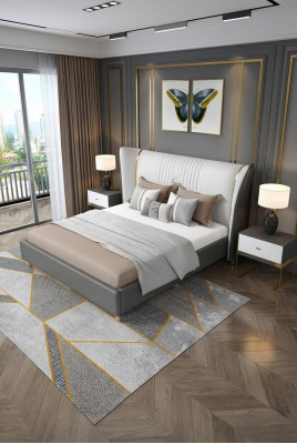 Luxus Schlofkummer Bett Nuetsdësch Kommode 3 Stéck Set Design Better
