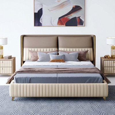 Doppelbett Bett Ehebett Design Luxus Better Modern Stil nei 180x200cm!