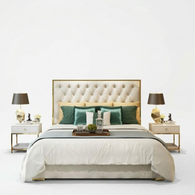 Duebelbett Schlofkummer Luxus Hotel Bestietsbett 2x Nuetsdësch 3tlg. Set Better