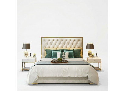 Duebelbett Schlofkummer Luxus Hotel Bestietsbett 2x Nuetsdësch 3tlg. Set Better