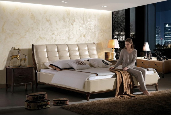 Bett Chesterfield Miwwelen Schlofkummer Duebelbett Luxus Better 180x200 Lieder Nei