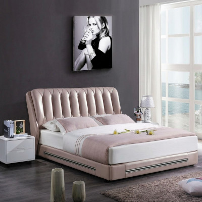 Klasseschen Englesche Stil Bett duebel Textil Modern Better 180x200cm