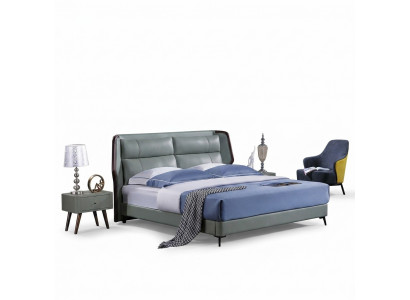 Bett Këssen Design Luxus Duebel Hotel Better Schlof Zëmmer Holz Nei 180x200cm