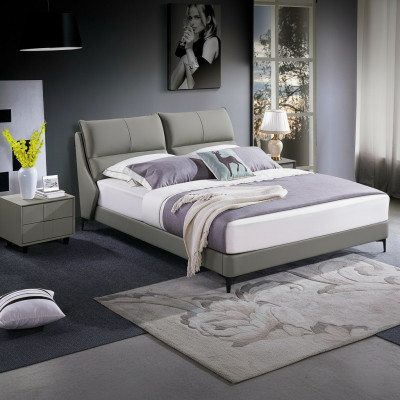 Luxus Schlofzëmmer Miwwelen Bett 2x Nuetsdësch Set Better Hotel Miwwelen 3 Stéck Polster