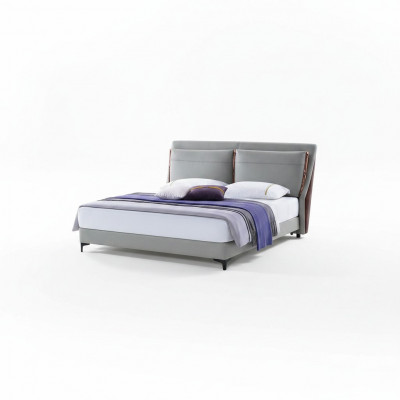 Holzbett Bett Duebelbett Luxus Miwwelen Schlofzëmmer Hotel 180x200cm Better Lieder