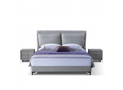 Luxus Schlofkummer Bett Nuetsdësch 3 Stéck Set Design Better Beistelltëscher Nei