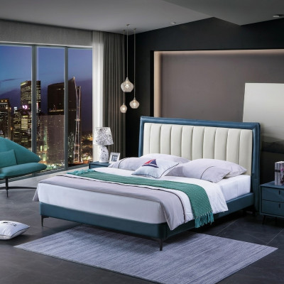 Schlofzëmmer Grupp Bett Luxus Miwwelen Better Nuetsdëscher 3-deleg Set