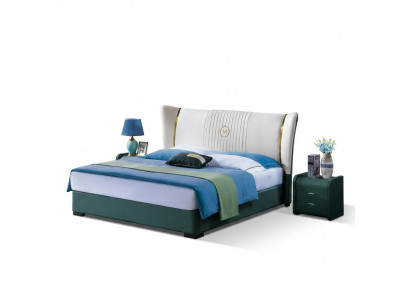 Schlofkummer Bett Nuetsdëscher 3 Stéck Set Design Luxus Better Holz Duebelbett