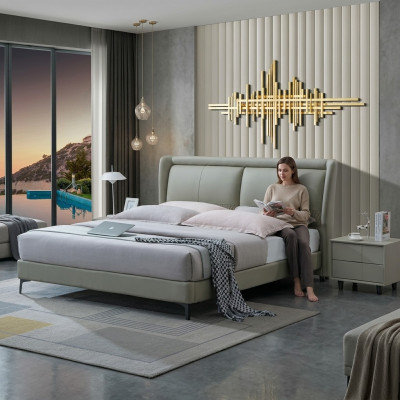 Luxus Bett Polster Design Duebel Better Bestiet Hotel Schlofzëmmer Textilien