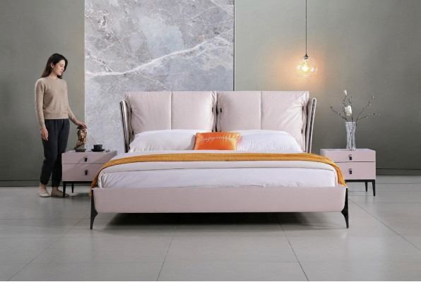 Modern Design Hotel Bett XXL Better Luxus Duebel Lieder Kënschtlieder