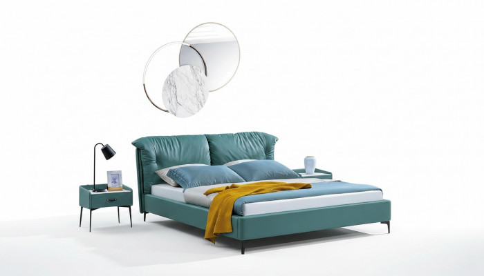 Design Bett Betten Textil Lieder Hotel Luxus Polster Bestiet Duebel Nei Schlofkummer.