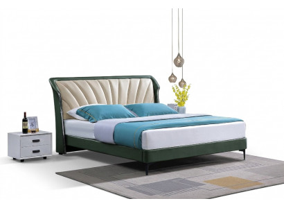 Bettgestell Stoff Miwwelen Luxus Modern Better Bett Textil Schlofzëmmer Design Neit