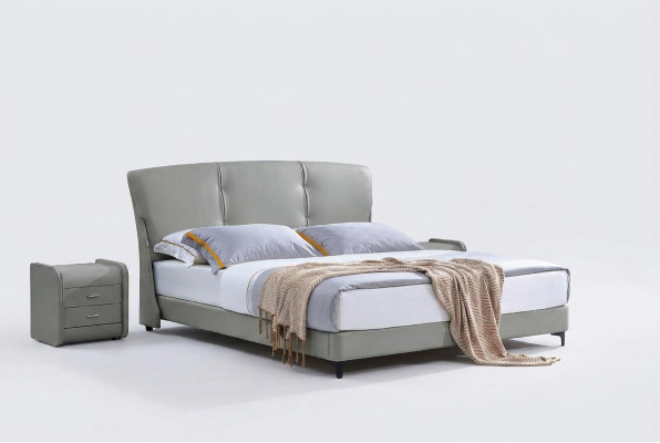 Duebelbett Schlofzëmmer Hotel Bestiet Luxus Bett 2x Nuetsschaf 3tlg Set Better Nei