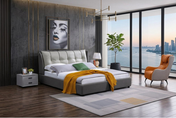 Lieder Design Bett Duebel Luxus Bestiet Modern Hotel Gestell Schlof Better Zëmmer