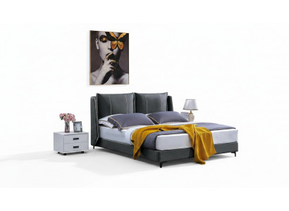 Duebelbett Schlofzëmmer Better Luxus Duebel Bett Beige Hotel Ariichtungen Miwwelen