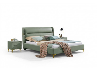 Luxus Bett Schlofkummer Miwwelen 2x Nuetsdësch Set Better Hotel Miwwelen 3 Stéck.