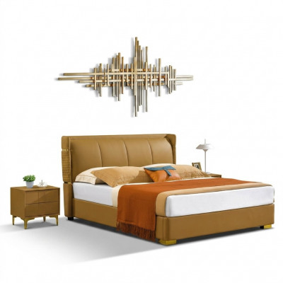 Schlofzëmmer Bett Polsterbett Duebelbett Better Grouss Design Luxus Duebel