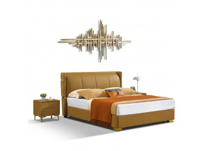 Schlofzëmmer Bett Polsterbett Duebelbett Better Grouss Design Luxus Duebel