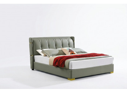 Design Bett 2x Nuetsdësch 3 teileg Schlofzëmmer Set Luxus komplett Garnitur Nei