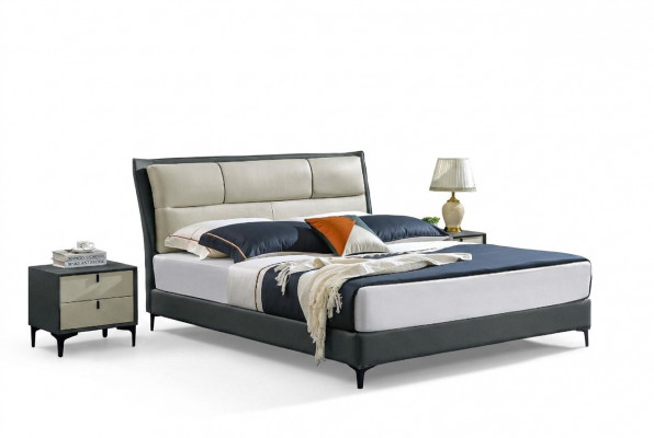 Bett Schlofkummer Sets Designer Luxus Better Komplett Set 2x Nuetsdësch