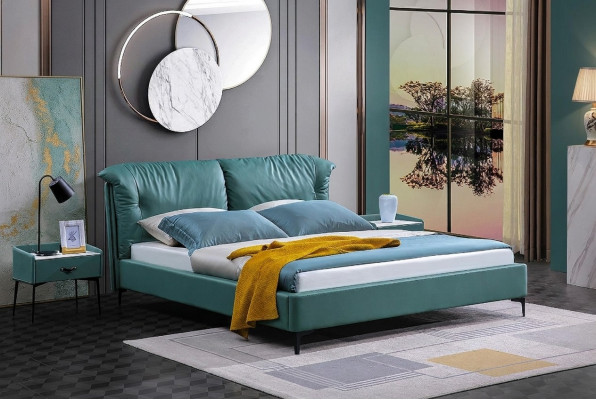 Schlofkummer Bett Nuetsdëscher 3 Stéck Set Design Luxus Better Holz