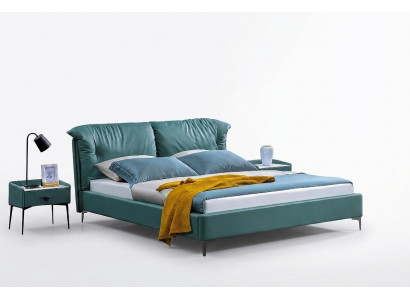 Schlofkummer Bett Nuetsdëscher 3 Stéck Set Design Luxus Better Holz