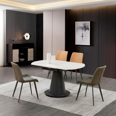 Design Iessdësch Ronnen Dësch Iesszëmmer Wunnzëmmer Dëscher 150x90