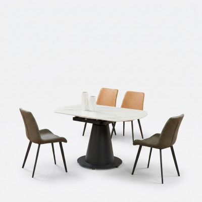 Design Iessdësch Ronnen Dësch Iesszëmmer Wunnzëmmer Dëscher 150x90