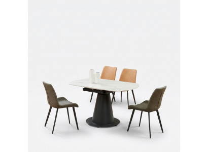 Design Iessdësch Ronnen Dësch Iesszëmmer Wunnzëmmer Dëscher 150x90