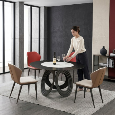 Iessdësch Grupp Iesszëmmer Dëscher Wunnzëmmer Holz Design Garnitur