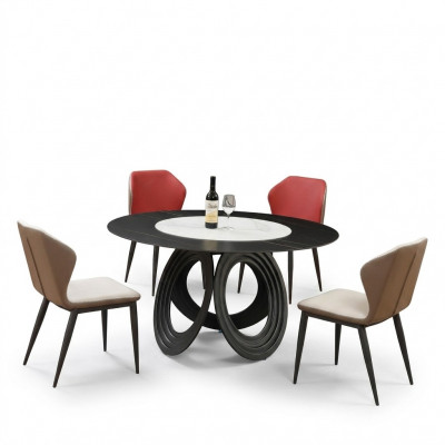 Iessdësch Grupp Iesszëmmer Dëscher Wunnzëmmer Holz Design Garnitur