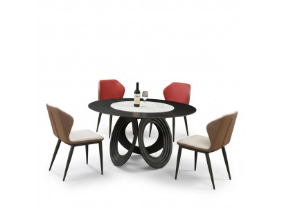 Iessdësch Grupp Iesszëmmer Dëscher Wunnzëmmer Holz Design Garnitur