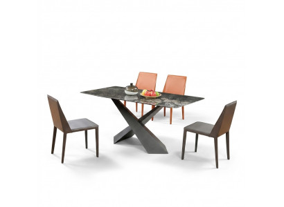 x Been Sailen Dësch Iesszëmmer Dëscher 180x90 Luxus Design Miwwelen Marmer