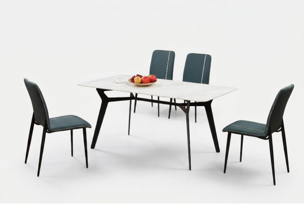 Luxus Iessdësch Moderne Dësch Italiene Miwwelen Iesszëmmer Dëscher Marmor