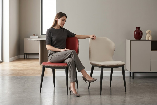 Stull 1x Iesszëmmer Polster Télé Lounge Club Stull Textil Lieder Sëtz